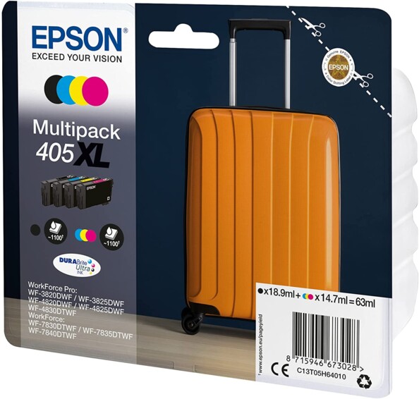Cartouches encre pour imprimante EPSON noir et couleur
