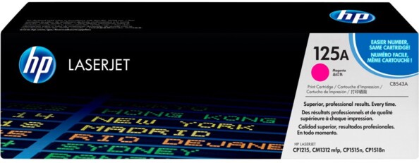 Toner original HP 125A ''CB543A'' couleur - Magenta