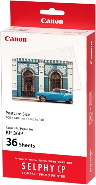 Kit papier photo et encre pour imprimante Canon SELPHY KP-36IP