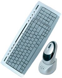 Clavier Extra Plat + Souris Sans-Fil