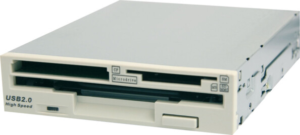 Combo lecteur de disquette / carte mémoire