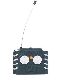 Mini Bateau à Coussin d'Air Jaune Fluo