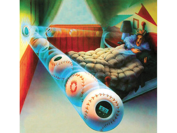 Réveil à lancer ''Baseball''