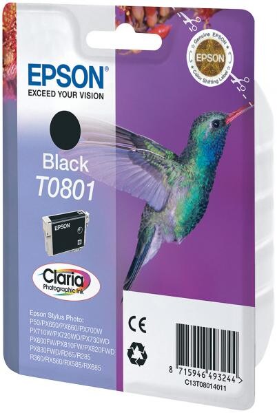 Cartouche d'encre d'origine T08014010, noir