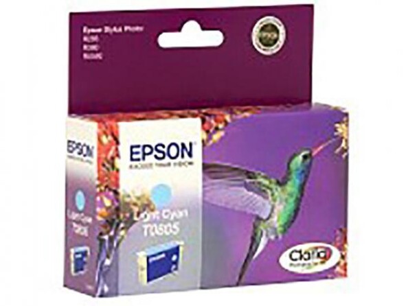Cartouche d'encre d'origine T08054010, cyan clair