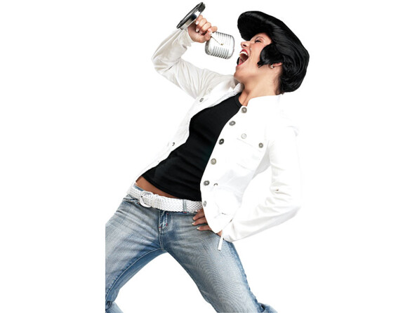 Accessoire ludique pour le rock'n'roll