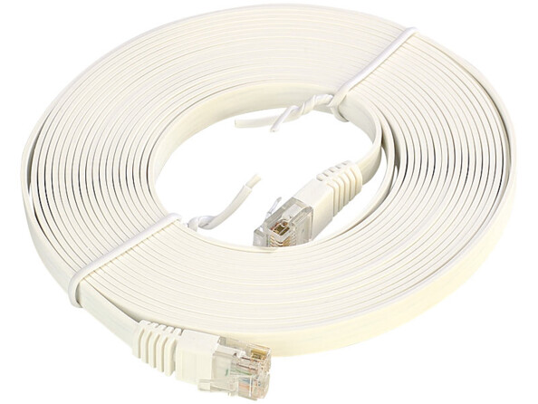 Câble réseau plat Cat5E UTP - 5m