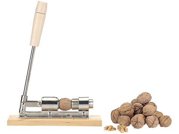 Casse noix finition élégante en acier