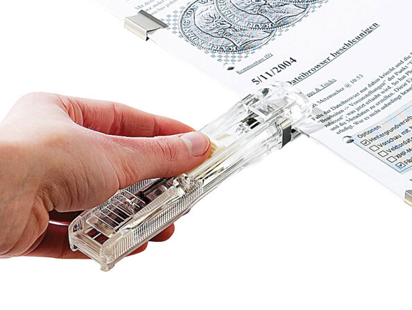 Agrafeuse pour pinces à clipser Maxi Pinces par Pearl.