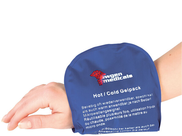 2 poches de gel chaud / froid réutilisable