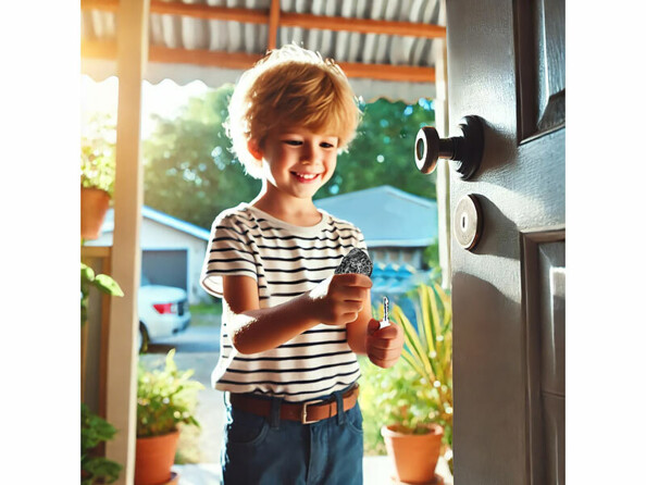 Pierre avec compartiment secret pour y cacher une clé