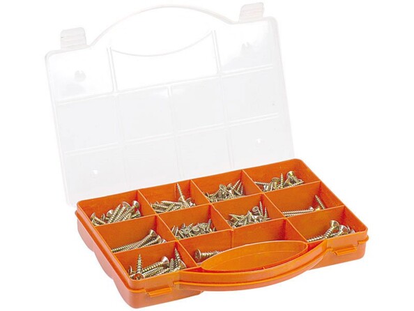 Set de Vis n°2 avec boîte de rangement - 400 pièces
