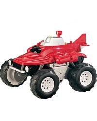 Voiture de Course Teleguidee 2 En 1 'Sous-Marin & 4X4'