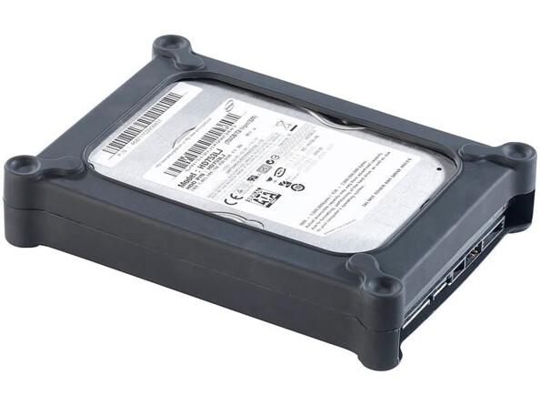 5pcs boîtier housse de protection pour disque dur externe HDD 3.5  storage  box caseTANK multicolore