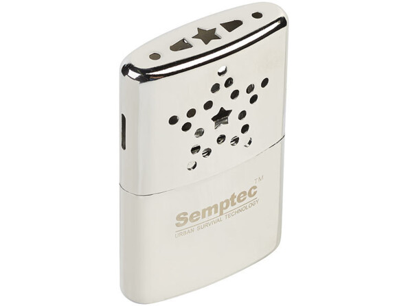 Réchauffe-mains à essence de briquet pour se réchauffer les mains par Semptec