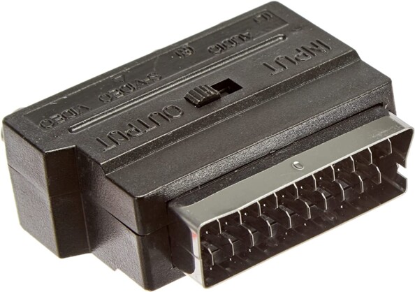 Adaptateur péritel / cinch / S-Vidéo Goobay