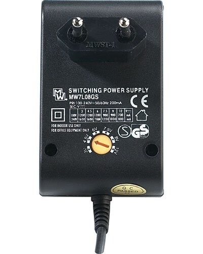 Adaptateur Secteur Universel, 1000 Ma