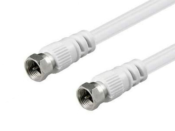 Câble coaxial avec fiche F