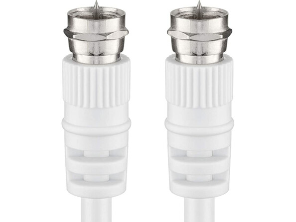 Câble coaxial avec fiche F