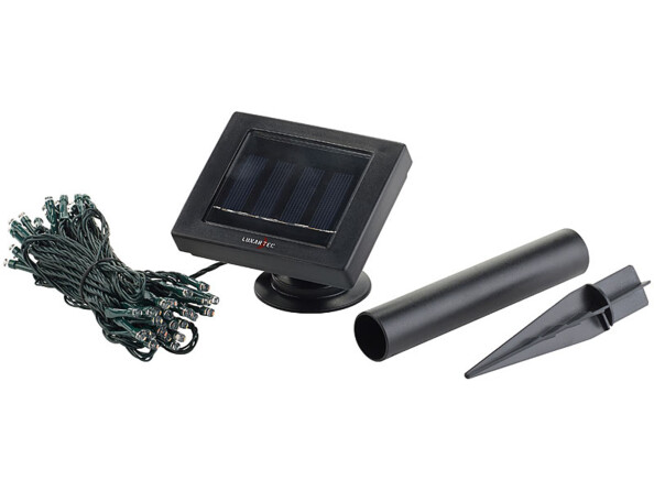 Guirlande solaire 50 LED multicolores