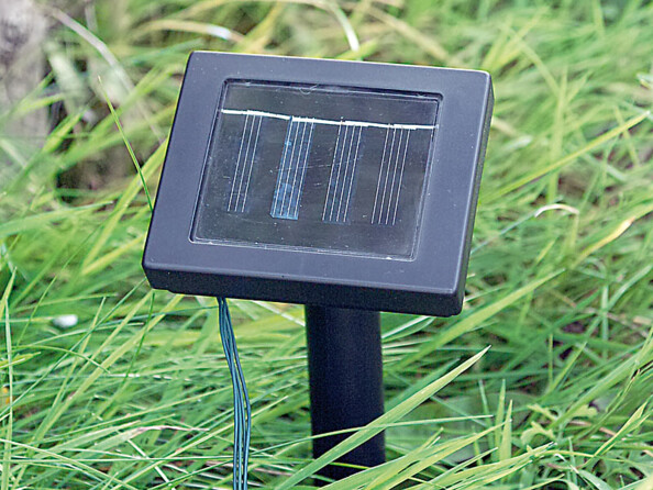 Guirlande solaire 50 LED multicolores