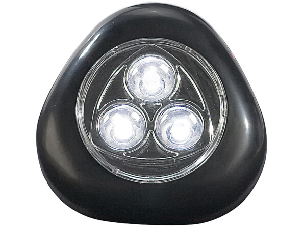 Lampe mobile à LED ''Stick & Push'' - Noir