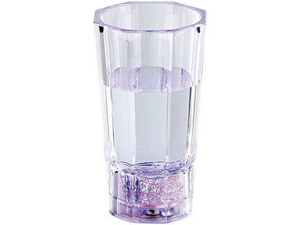 2 verres à schnaps lumineux