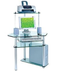 Meuble de Bureau En Verre ''4 Corner''