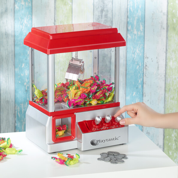 Mini machine à pince Playtastic. Mise en situation