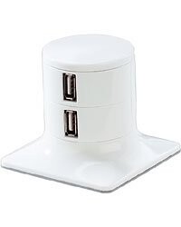 Hub  4  Ports USB  2.0  Pivotant