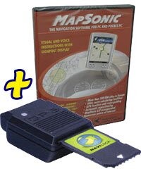 Kit Recepteur GPS SD + Logiciel Mapsonic Europe