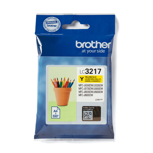 Cartouche originale Brother LC-3217Y - jaune