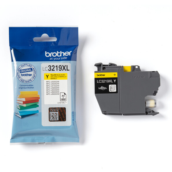Cartouche originale Brother LC-3219XLY - jaune