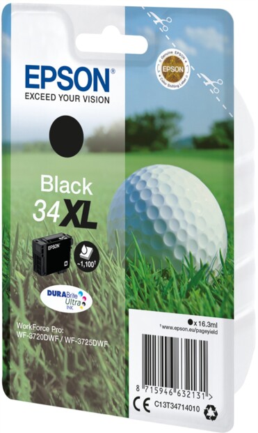Cartouche originale Epson T3471 (No.34XL) - noir