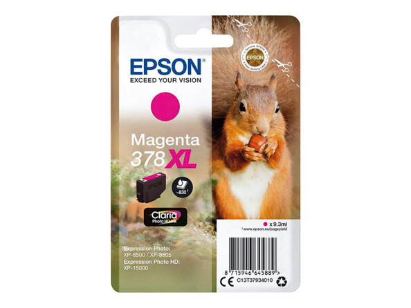 Cartouche originale Epson T3793 (No.378XL) - magenta