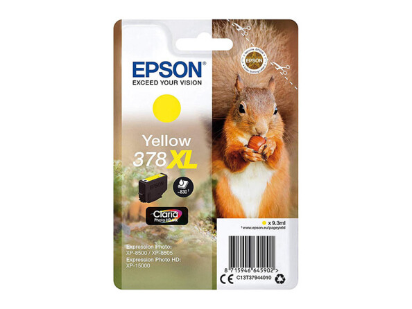 Cartouche originale Epson T3794 (No.378XL) - jaune