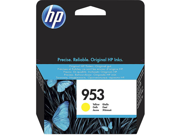 Cartouche originale HP F6U14AE (No.953) - jaune
