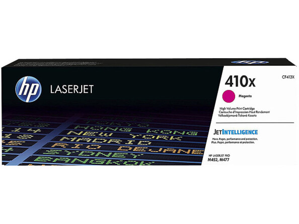 Toner original HP CF413X / 410X - magenta