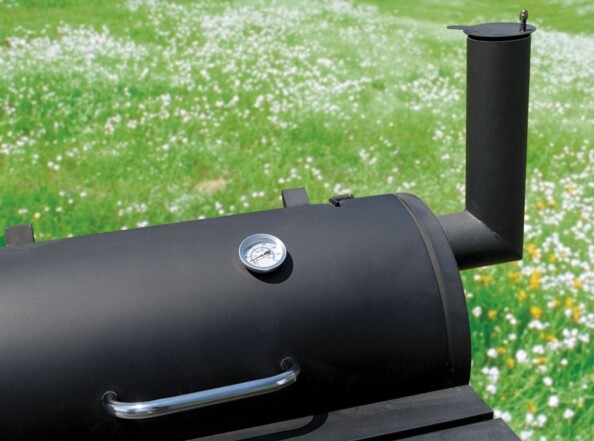 Barbecue fumoir 6 grilles