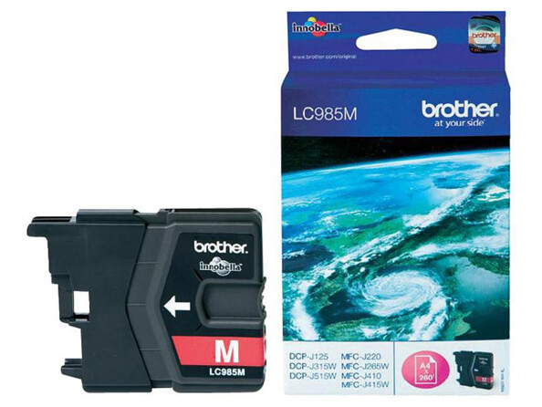 Cartouche originale Brother LC-985M - magenta
