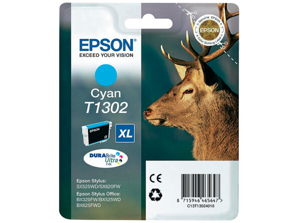 Cartouche originale Epson T1302 - cyan - XL