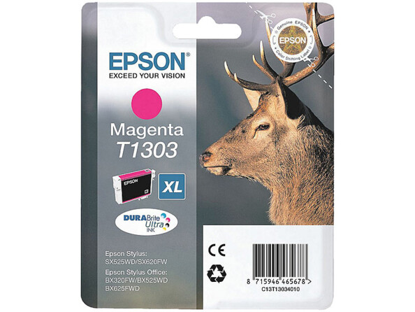Cartouche originale Epson T1303 - magenta - L
