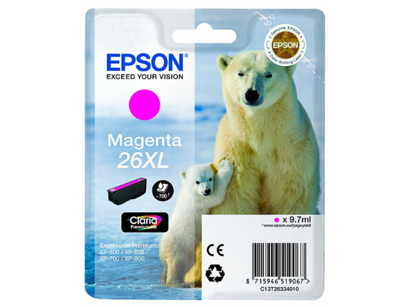 Cartouche originale Epson T2633 - magenta XL
