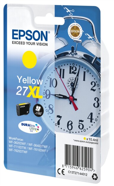 Cartouche originale Epson T2714 (27XL) - jaune