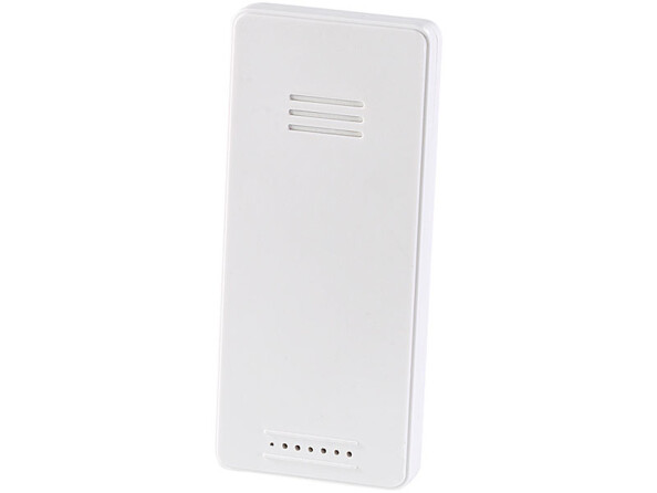 Thermomètre, baromètre et hygromètre Capteur extérieur sans fil, portée jusqu'à 60 mètres (en zone dégagée)