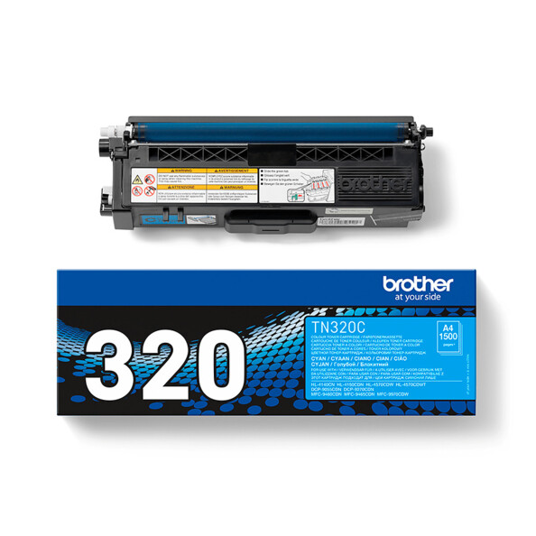 Toner original Brother TN-320C - cyan