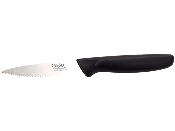 Couteau à éplucher à lame crantée 10 cm