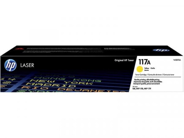 Toner original 177A, W2072A, jaune