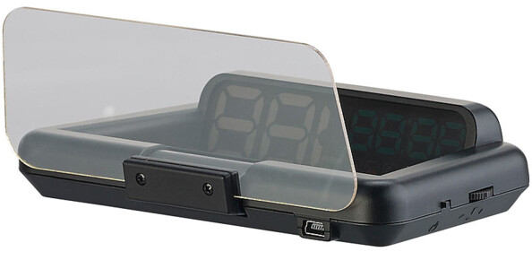 Afficheur tête haute pour prise OBD2 avec surface de projection HUD-100.obd (Reconditionné)