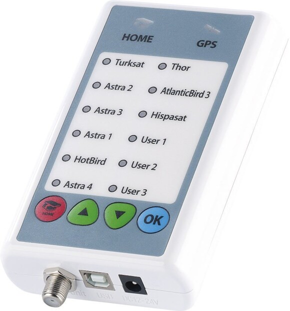 Antenne satellite plate à orientation automatique GPS ''FA-460.GPS''